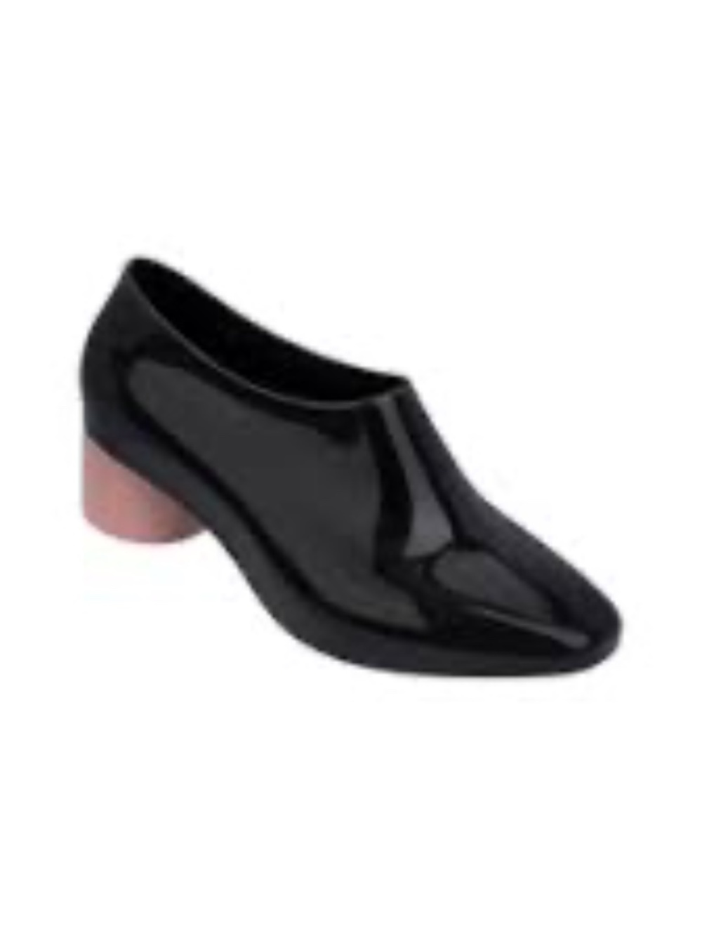 MELISSA MID BLACK-PINK PUMP - size 8 - NEW 🌟